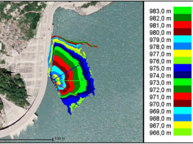 水电站大坝、核电站冷却水入水口淤积缺陷自动监测